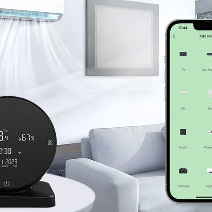 IR Remote Control with Temperature Humidity Sensor - Space Smart Solutions