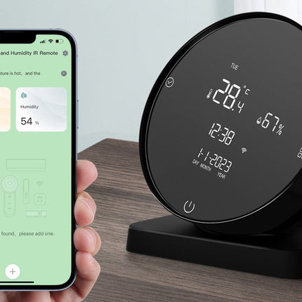 IR Remote Control with Temperature Humidity Sensor - Space Smart Solutions