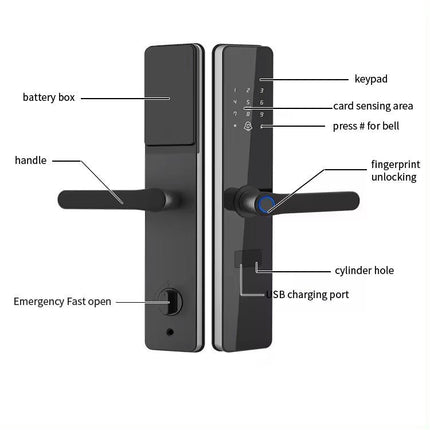 S53 Smart Door Lock - Space Smart Solutions