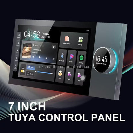 7 - Inch Smart Control Panel With Amplifier 2 ZONE - Space Smart Solutions