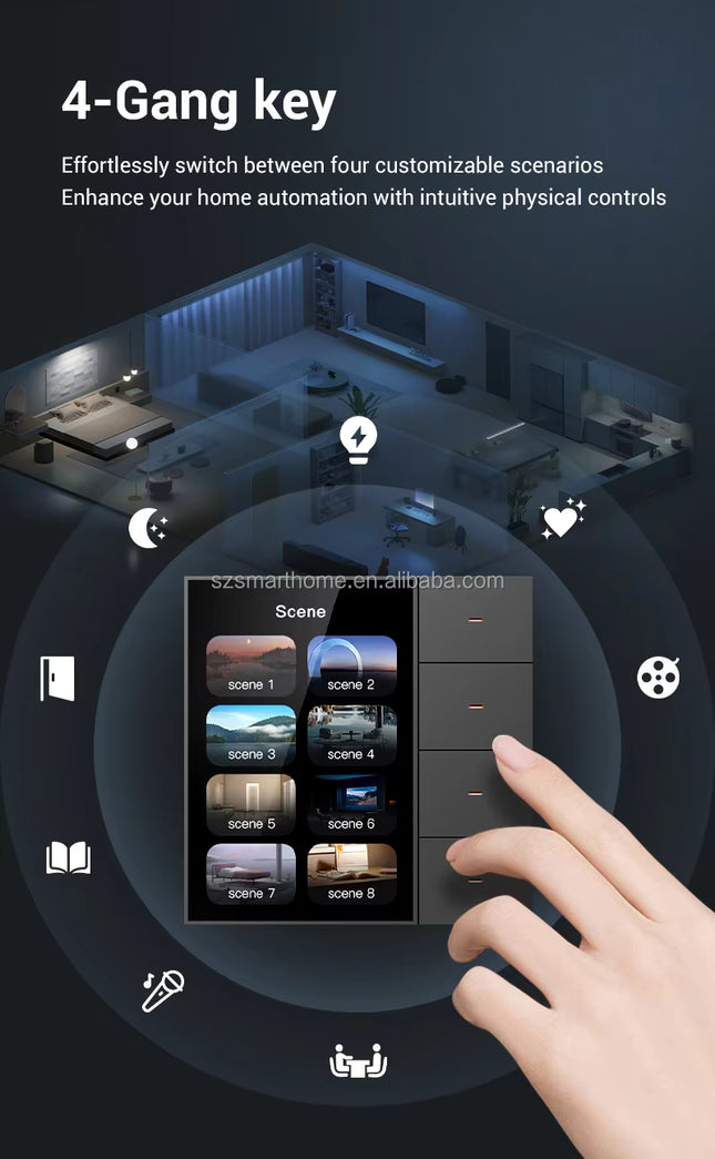 3.5-Inch Touch screen