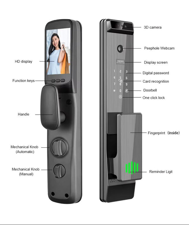 S16 Smart Lock FACE ID
