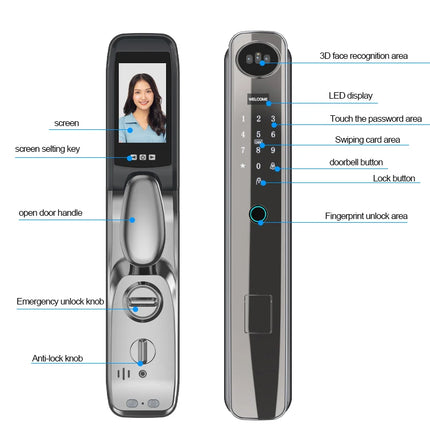 S6 Smart Lock FACE ID