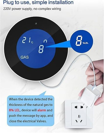Digital Screen Gas Sensor - Space Smart Solutions
