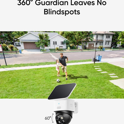 Eufy Security S340 Solar powered 360° Camera - Space Smart Solutions