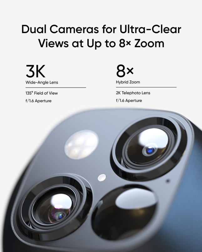 Eufy Security S340 Solar powered 360° Camera - Space Smart Solutions