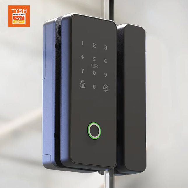S205 Glass door Lock Fingerprint - Space Smart Solutions