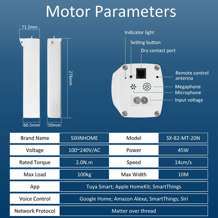 Smart Curtain Kit - 5m - Space Smart Solutions